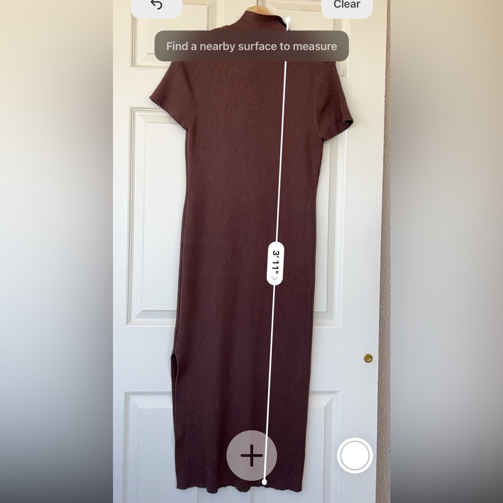 House Of Harlow 1960 Knit Maxi Dress Short Sleeve Size XL - Picture 8 of 8
